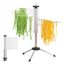 Navaris Collapsible Pasta Drying Rack | Compact Spaghetti & Noodle Drying Stand with 16 Rods | Full Master Case of 6