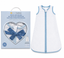 Piccolo Bambino Muslin Sleepsack in Gift Box (12–18 Months) - Blue | Full Master Carton of 12