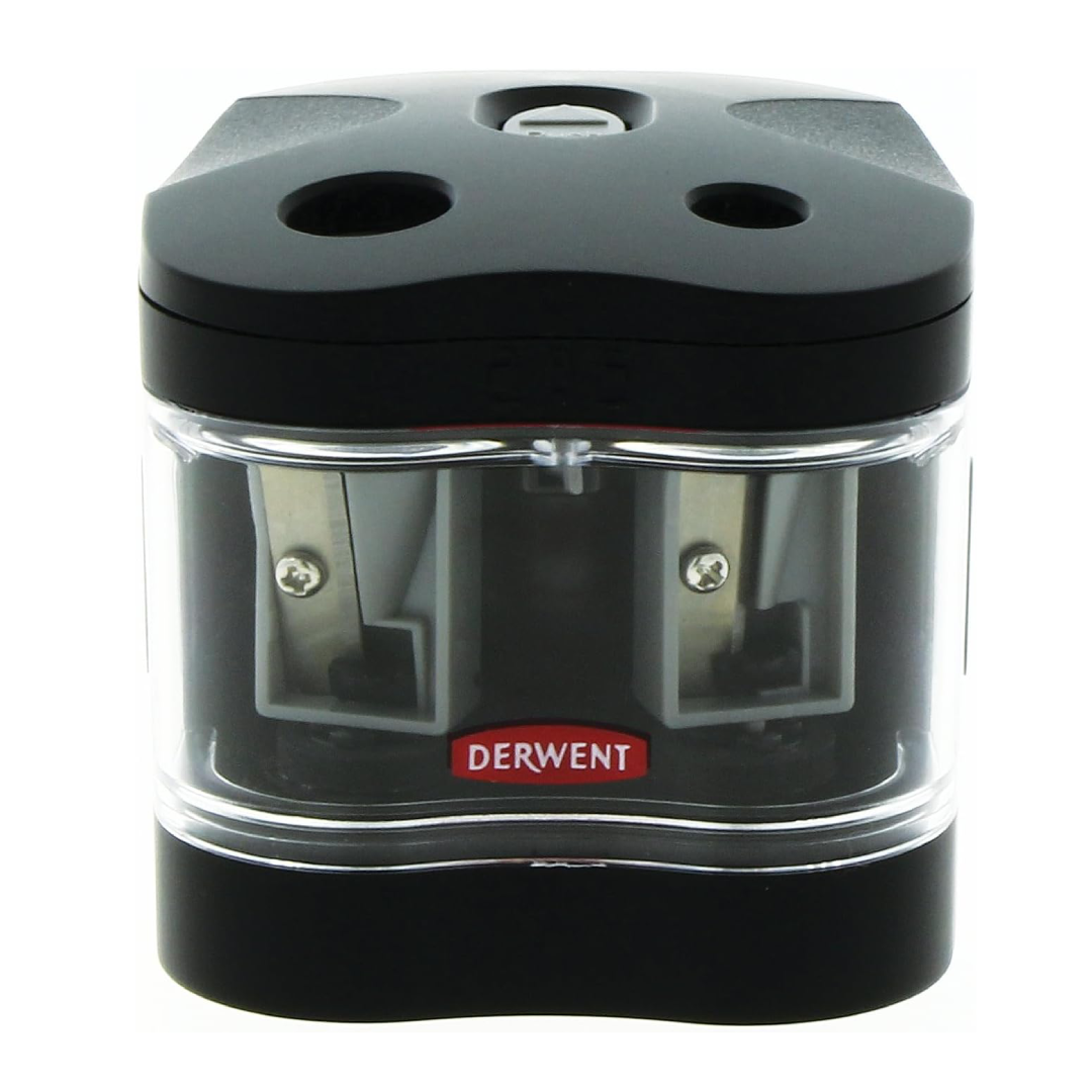 Derwent Battery Operated Twin Hole Sharpener | Full Master Case of 144