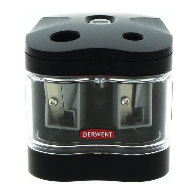 Derwent Battery Operated Twin Hole Sharpener | Full Master Case of 144 Hover Image
