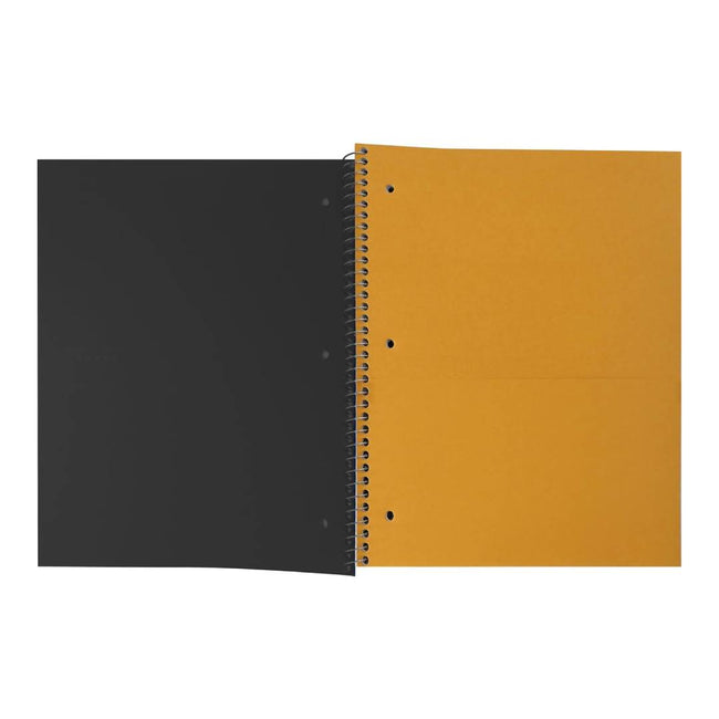 Five Star 1-Subject Black Notebook - 160 Pages, 11-1/2" x 9-1/8" - Full Master Case of 12 Main Image