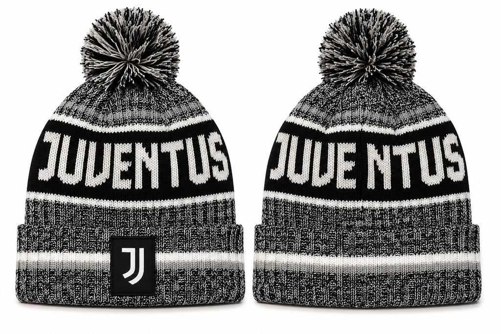 Juventus Beanie - Identity | 100% Acrylic Knitted | Full Master Case of 48