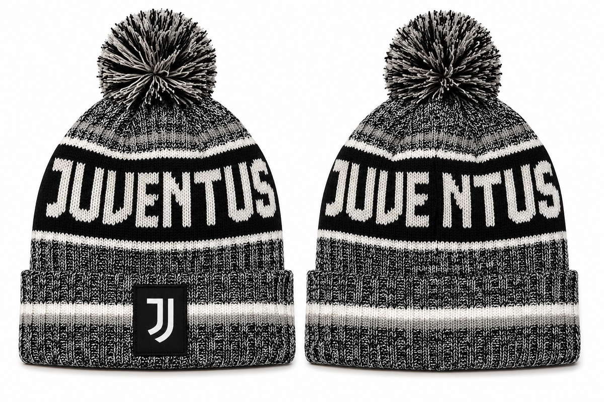 Juventus Beanie - Identity | 100% Acrylic Knitted | Full Master Case of 48