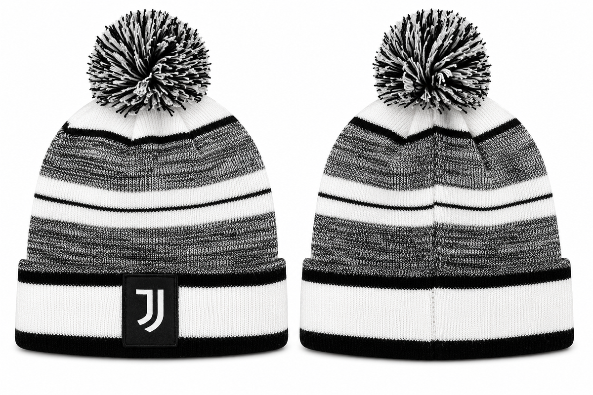 Juventus Youth Beanie - Logo Life | 100% Acrylic | Full Master Case of 48