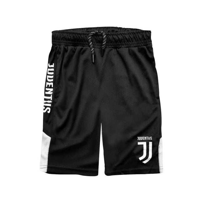 Juventus Youth Running Shorts - Black | JV03SH-K2-L | Case Pack of 24 Hover Image