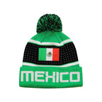 Mexico Beanie - Pegged | ISG-MEX44BN-G | 100% Acrylic | Full Master Case of 48