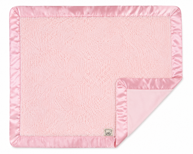Piccolo Bambino Super Soft Stroller Baby Blanket - Pink | Full Master Carton of 12 Main Image
