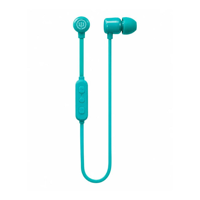 Wicked Audio Omen Wireless Bluetooth Earbuds with Mic & Track Control - Teal - Full Master Case of 30 Hover Image